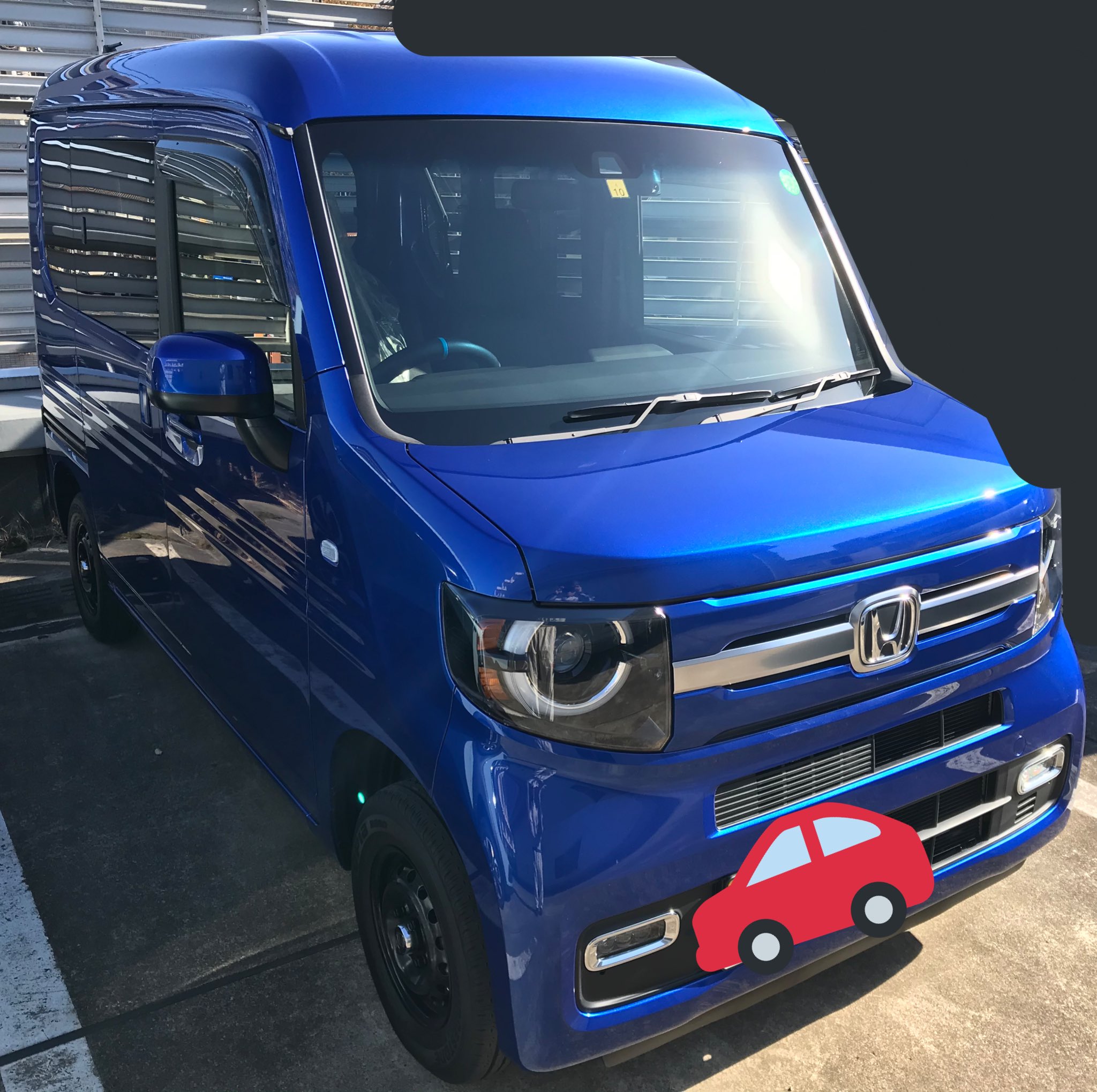 NVAN N-VAN エヌバン フロントグリル 艶消しブラック Amazon | HONDA ホンダ 純正 NVAN N-VAN フロントグリル 艶消し