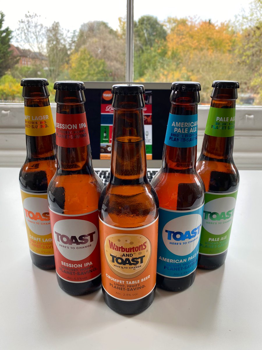 ToastAle's tweet photo. Go digital for your Christmas🎄 party this year & sign up to our FREE* #BeerMasterclass!
We’ll send each party-goer a gift 🎁 box of 5 different Toast beers 🍻 & glass.
Email at: xmas@toastale.com
*Masterclass £100 or free for 25+ people (£20/head)
#tuesdaymotivations #CraftBeer https://t.co/O0Ze1iOmGX