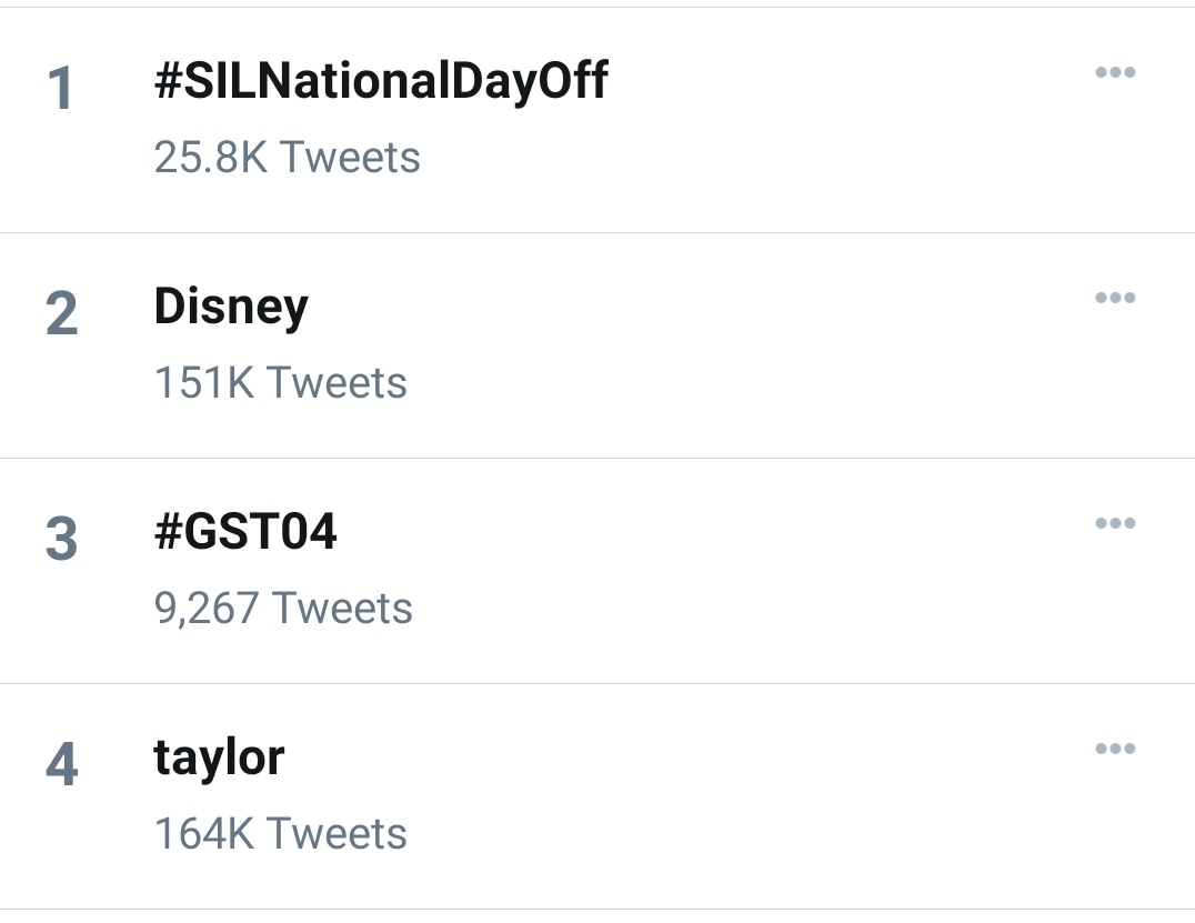 Top spot! #SILNationalDayOff !!