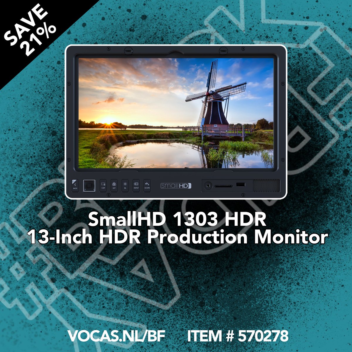 SmallHD Black Friday deals - more available in our webshop! vocas.nl/bf/smallhd