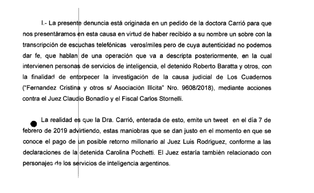 Con un twittazo DEMOLEDOR Graciana Peñafort fulminó a Carrió por armar la causa "PUF"