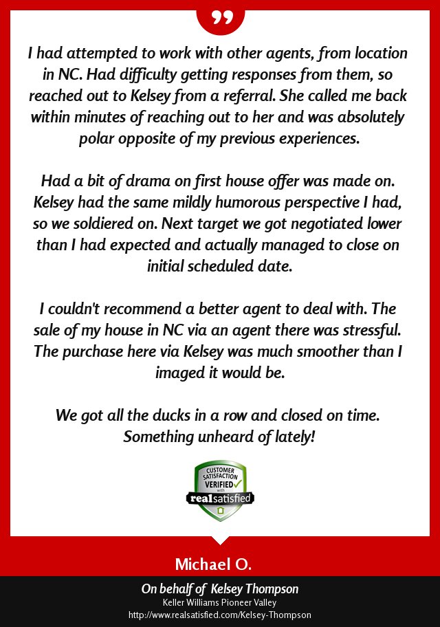 KelsThompo's tweet photo. Truly satisfied clients leave me #elated. https://t.co/PsjuK2mKf7 via @realsatisfied https://t.co/3xD1ThB17J