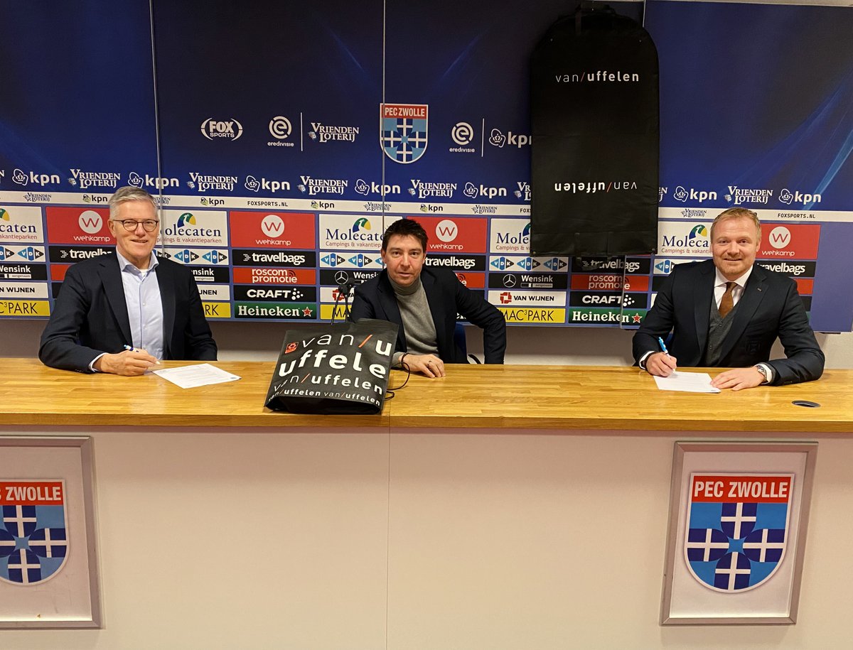 Van Uffelen zorgt er al twee jaar voor dat de selectie, technische staf en kantoororganisatie van PEC Zwolle op de wedstrijddag door een ringetje te halen zijn. Deze prettige samenwerking met de modeketen gaat door! 

Lees hier meer: bit.ly/pecvanuffelen #peczwolle #vanuffelen