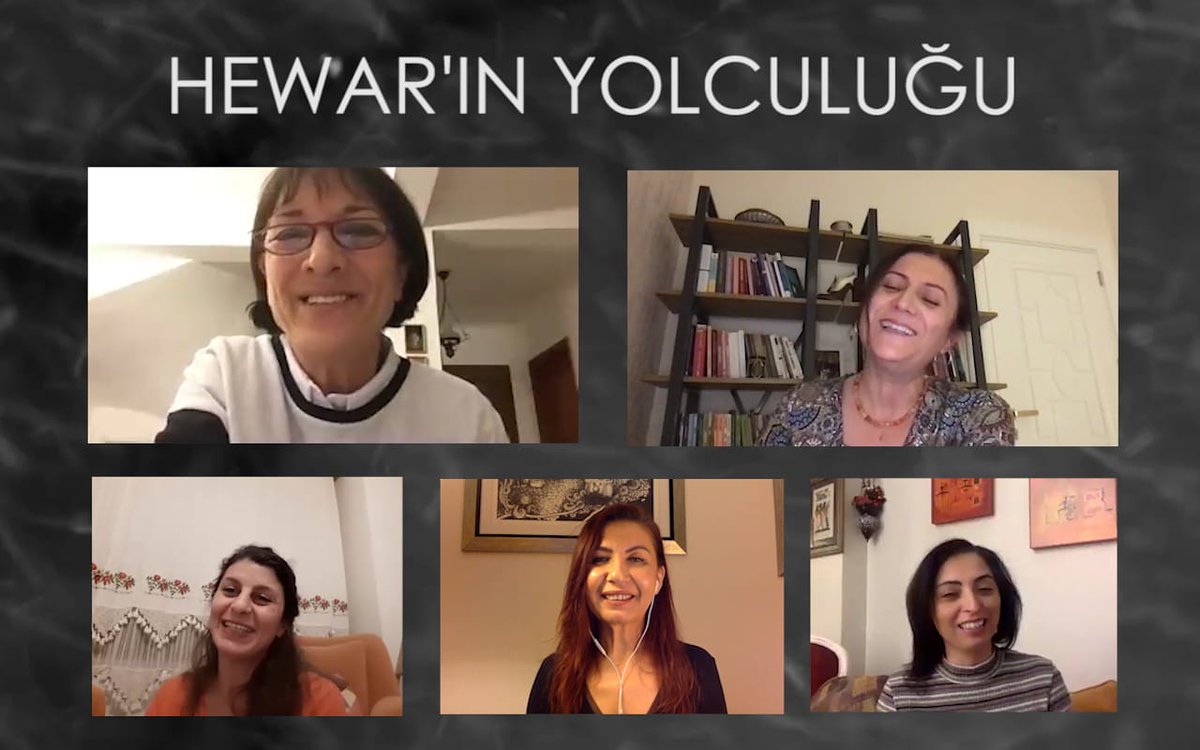 Bu akşam saat 21'de Kardeş Türküler Youtube kanalında sizi çok özel bir buluşma bekliyor! Türkan Elçi ve Gülten Kaya Hayaloğlu ile birlikte çok yakında dinleyici ile buluşacak olan Hewar'ı konuştuk.
youtu.be/eUrs5ZFTH-Y

<a href="/turkan_elci/">Türkan Elçi</a>