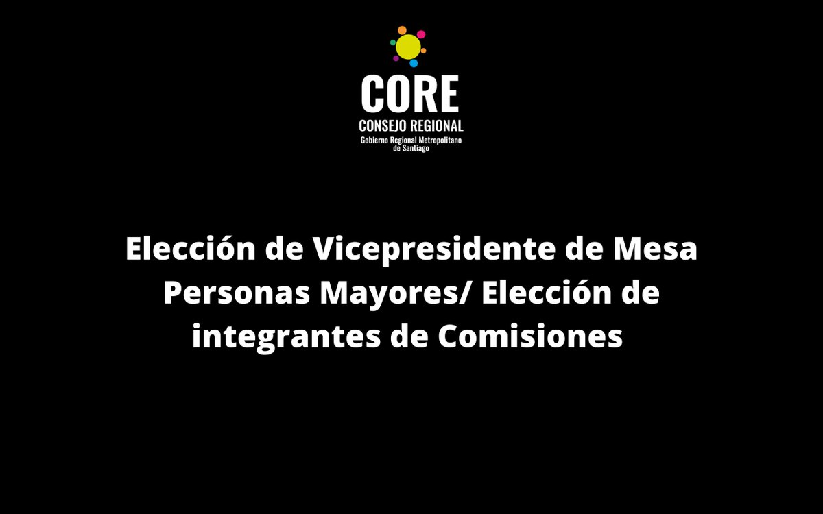 COREsantiago's tweet photo. [AHORA] Consejeras @MacarenaEscala @NoeMartinezCore y @ruth_mirandaM participan en Mesa Regional de Personas Mayores, donde esta mañana se analiza elección de vicepresidente e integrantes de comisiones de la instancia
#teletrabajo #CoreTeCuida https://t.co/lQnmgeBQ1X