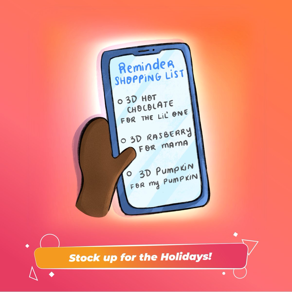 Poseidn3d's tweet photo. 3 days before Black Friday!! 😮🎉

Raise your hand 🙋if your shopping list is ready!! 

#staytuned #blackfriday3D

#poseidn #3ddrink #3dcocktails #3dhotdrinks https://t.co/OR2bGsYbWt
