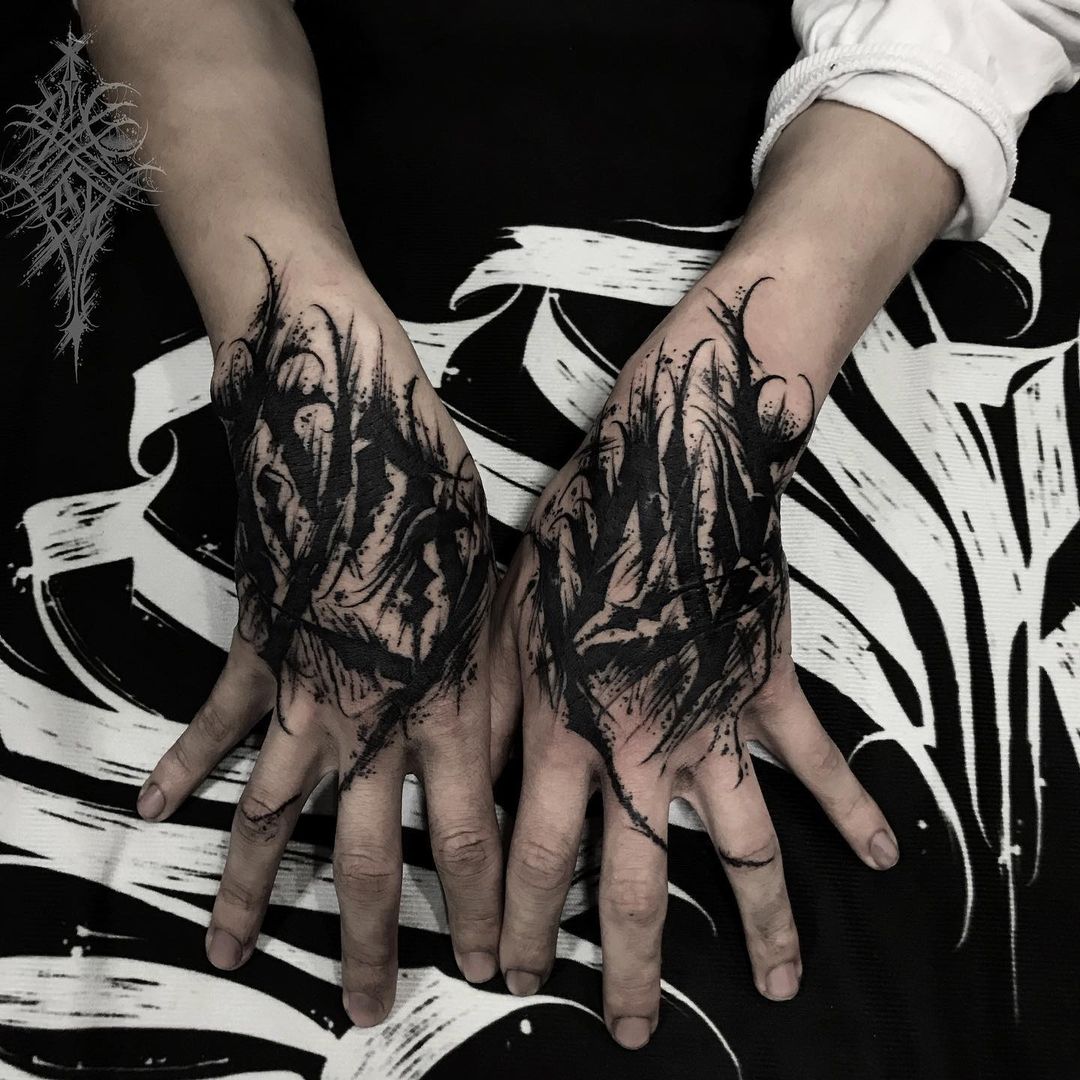 Black Grey Tattoo Designs