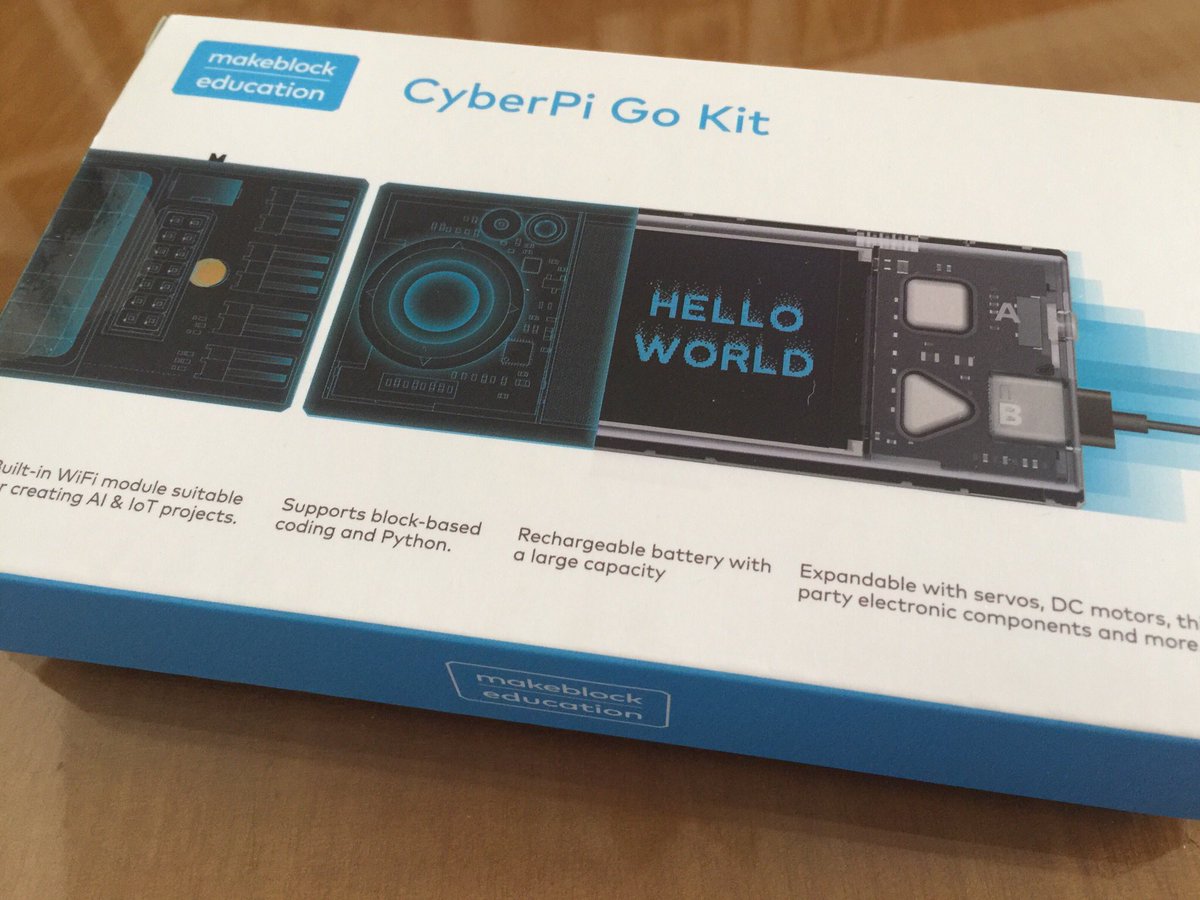 esgibert's tweet image. Ara toca descobrir tot el seu potencial! 🤩 s’accepta ajuda. #cyberpi @MakeblockEurope