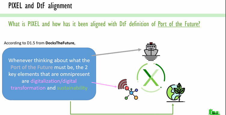 PortExpertise's tweet photo. #PoF #ClusterCooperation: a common #Vision2030 at #DtFFinalEvent for @DockstheFuture with Ignacio Lacalle Úbeda of @UPV of Valencia, Margarita Kostovasili of @IccsNtua | @StefKokkorikos of @coreinno2016 - representing the #PofRIAprojects @PortsPixel @corealis_eu @portforward_eu https://t.co/PzRiaZcjMR