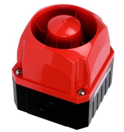 The Menics MQV series speakers can feature red or black housings with a standard or horn style speaker. They are stackable horizontally or vertically with the MQV series beacon lights. #Menics #HornSpeaker buff.ly/3fsy2Ju