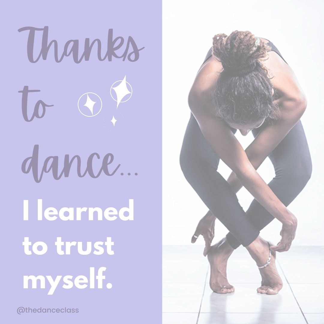 TheDanceClass's tweet photo. “The more you believed in yourself, the more you could trust yourself. The more you trust yourself, the less you compare yourself to others.” - Roy T. Bennett

How has dance helped grow your self-confidence?
#thankstodance #dancer #dance #dancestudio https://t.co/tIaGIJ6lU6