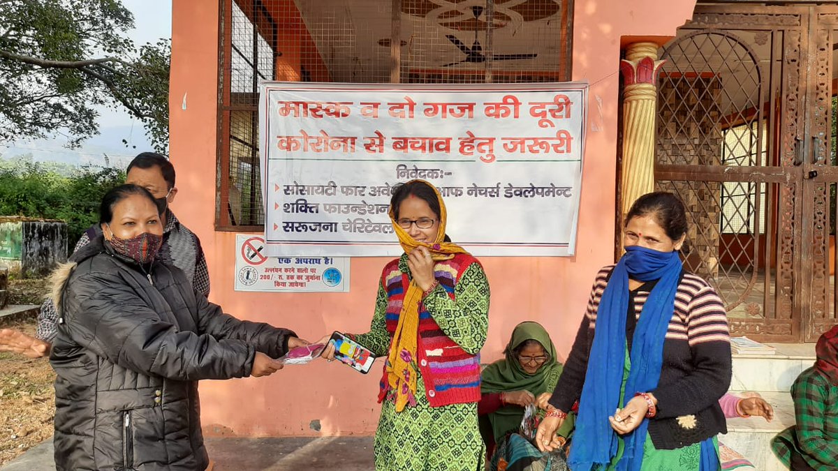 With the dangerous come back of #COVID19 phase 3, safety is the need of the hour! #Srujna distributed 22490 of #safetykits to keep #communities safe, around across #India! We continue our pursuit to safeguard India. 

Donate at srujna.org/donate/