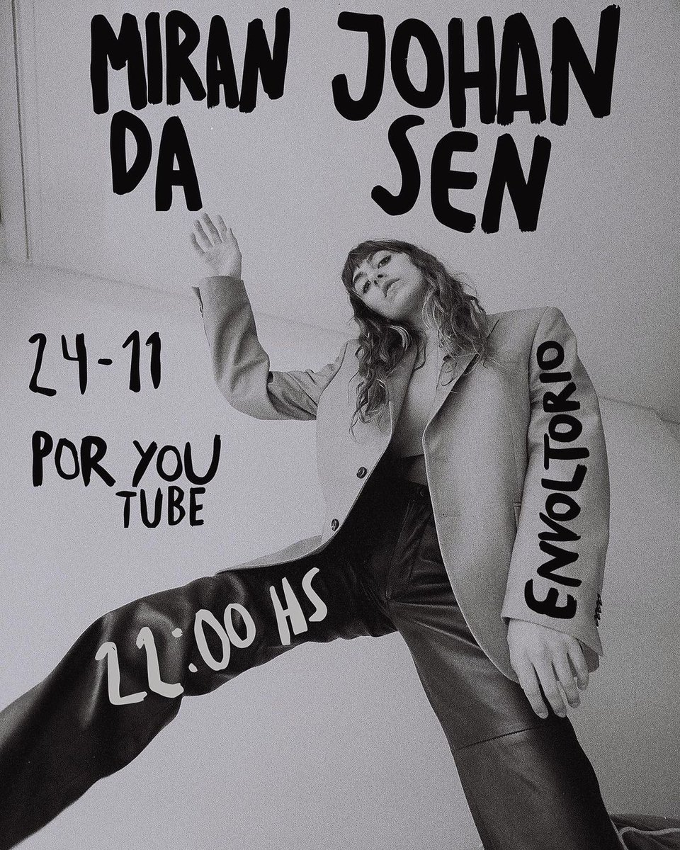 GeiserDiscos's tweet photo. ¡Esta noche a las 22 hs quedan todos invitados a la presentación virtual de #Envoltorio, el segundo disco de @wirandajohansen! Prepárense para un show conceptual muy cuidado, estético e introspectivo ✨
Lo pueden seguir gratis por streaming acá:
👉 https://t.co/kttWdGHiWH https://t.co/LcKYTr2E3H