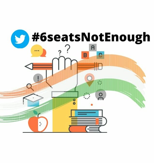 santoshi_S21's tweet photo. Compared to diploma passout student 10% seats are very less for DSE......We diploma students wants AICTE to increase direct second year engineering seats. We need more seats. #aicte
#6seatsNotEnough https://t.co/nVX27w8PY2