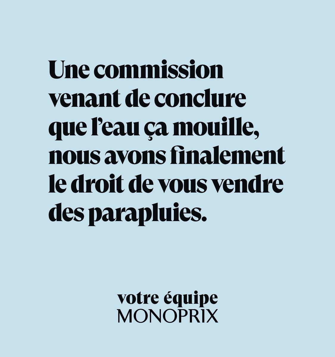 actusmediasadco's tweet photo. @Monoprix et @DDBParis  se moquent des restrictions du confinement | Actus, Médias &amp; Co https://t.co/mQykgdQy5S 
#ConfinementActe2  #confinement #monoprix #DDBParis #restrictions #COVID19 #marketing #communication #affichage #commerces https://t.co/tQ2wdPqPPU