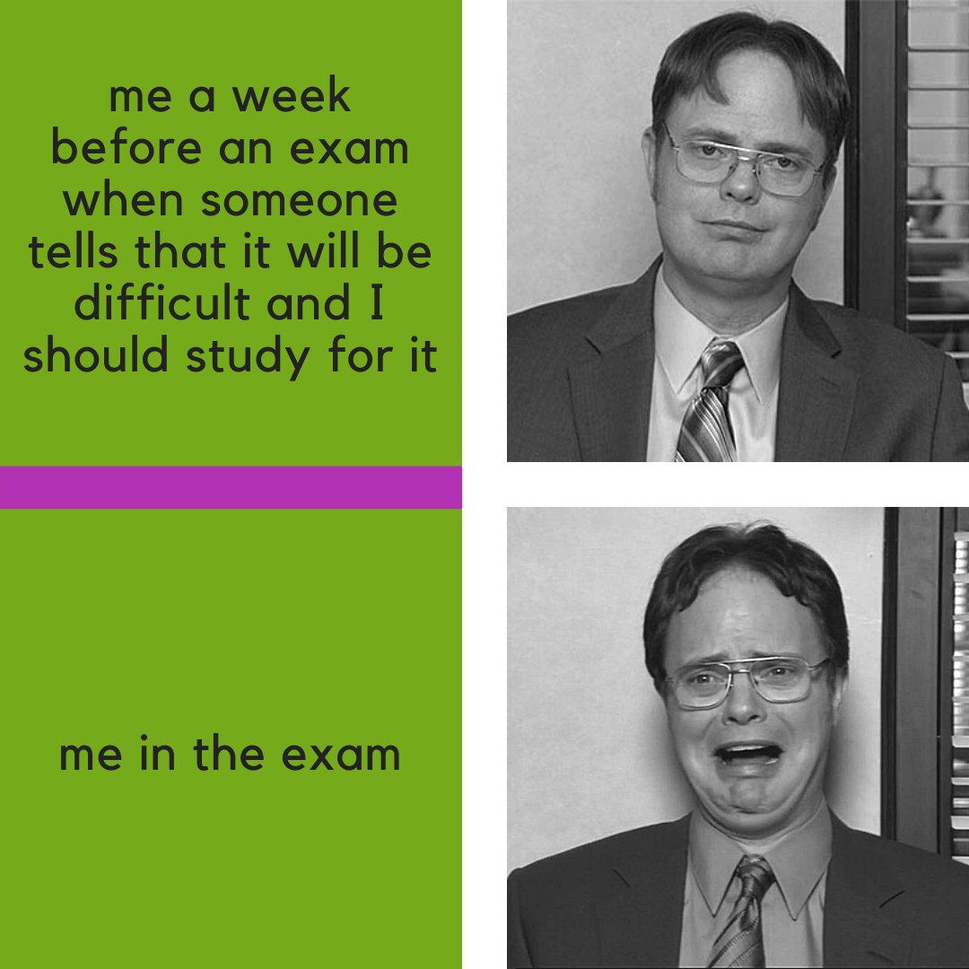 PaperWritings's tweet photo. We bet that every student had such situation a least once in a lifetime 😁 What do you think? 🙃
🔘🔘🔘
#PaperWritings #PaperWritings_com #homework #essay #writinghelp #student #studentlife #school #college #university #fun #humor #meme #joke #onlineclasses #TuesdayFeels #tuesday https://t.co/qPmepaFRz6