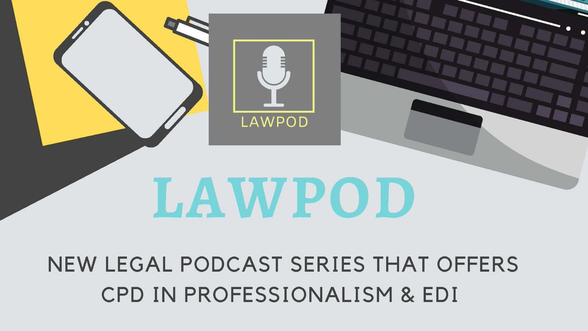 UofTJackmanLaw's tweet photo. .@LAWPOD_ is an Accredited Legal Podcast for Canadian legal professionals who can obtain easily accessible Continuing Professional Development (CPD) credits just by listening to LAWPOD! 🎧

LAWPOD is offering #UofTLaw alumni 20% off per episode with the code: Discount20 https://t.co/CUaMKb0vrX