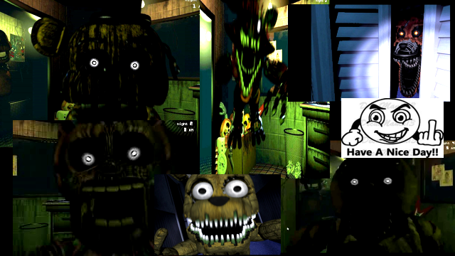 ALL JUMPSCARES  FNaF 1 (Five Nights at Freddy's 1) 