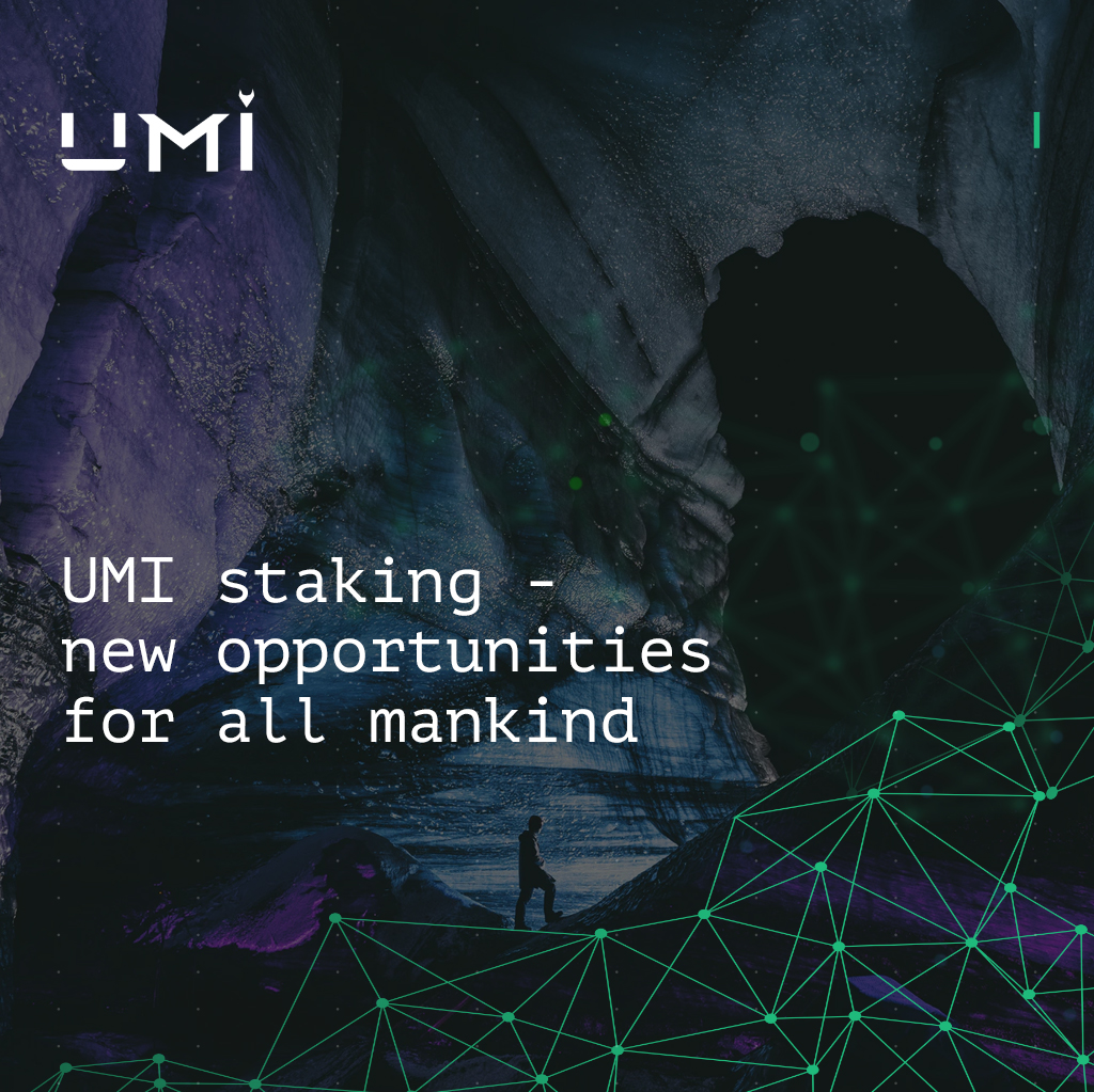 umi_top_eng's tweet photo. ✨ UMI staking allows every person on the planet to create new coins at a rate of up to 40% per month, which equals to 5669% per year, without the risk of becoming a victim of fraud. This provides humanity with new opportunities that have simply not existed until now. 🙌 https://t.co/LQtU3qc0VM