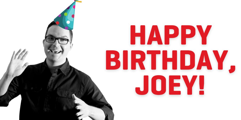 wearemorrison's tweet photo. Happy birthday to our very own media wizkid and agency comedian, Joey. We hope you enjoy as many laughs today as you bring us every single day! #WeAreMorrison https://t.co/03jv6AbF60