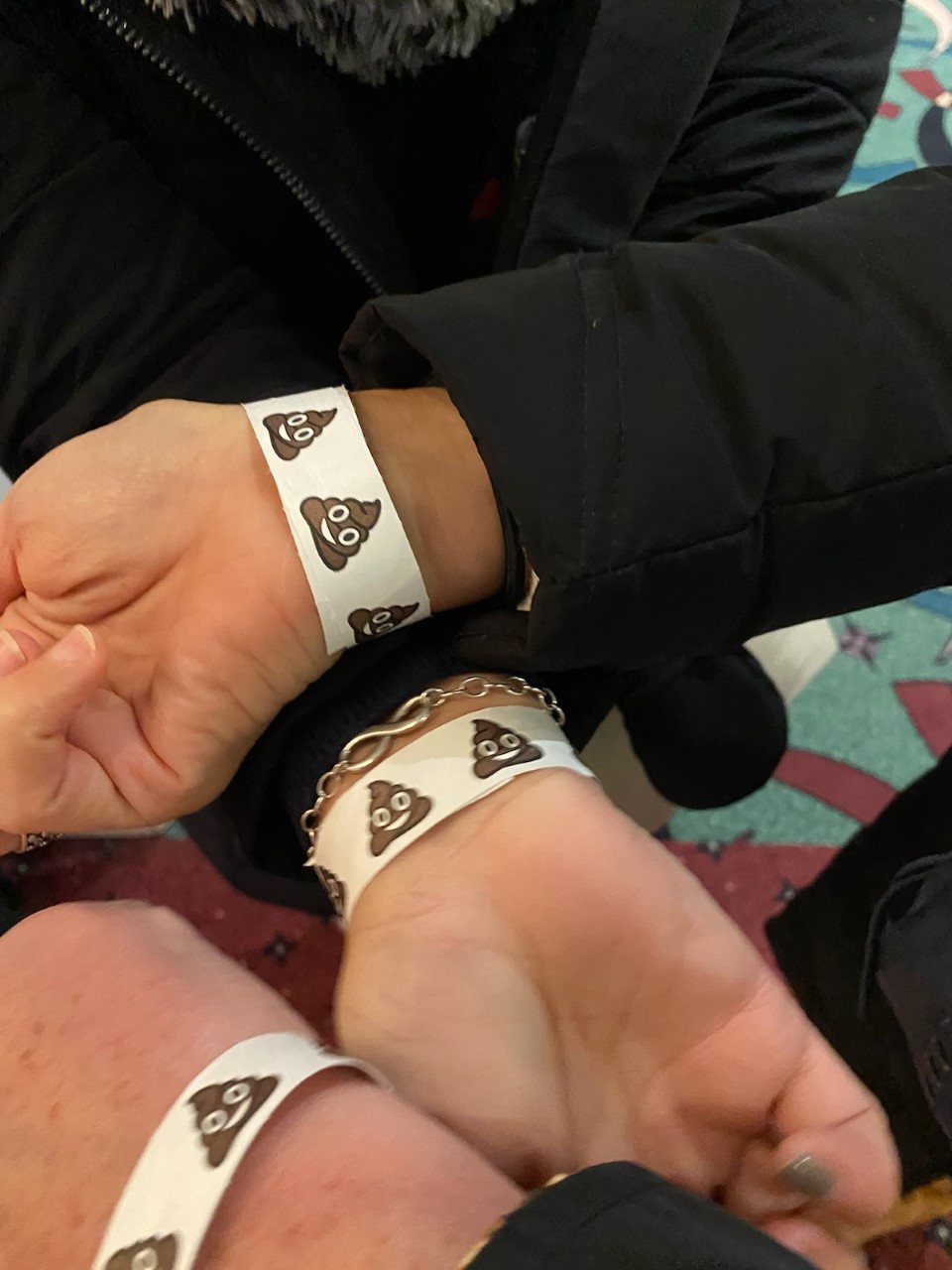 Vicki McKenna on X: A recount volunteer says she and others were forced to  wear these bracelets to participate in recount. Staff, attorneys and  volunteers all wearing them. Do these people NOT