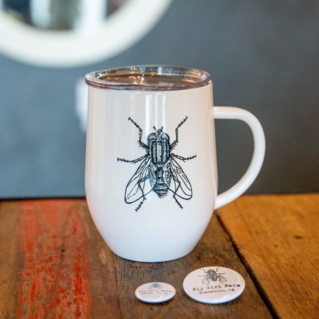 50lougift's tweet photo. Pretty fly... Sorry, couldn't help ourselves.  We love these wine mugs. https://t.co/OP35sLTHpP