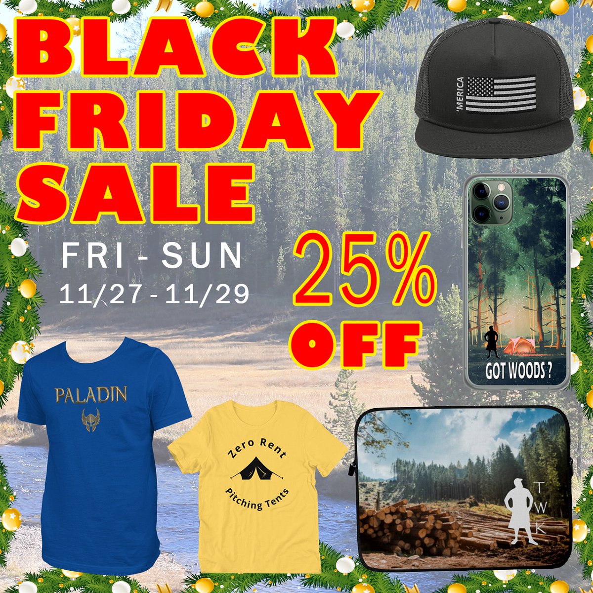 WanderingKM's tweet photo. Black Friday SALE at The Wandering Kiltsman - https://t.co/BVTYqL2Ost
#blackfriday #sale #christmas #thanksgiving #rpgirl #hiker #outdoors #nature #merch #twk #thewanderingkiltsman https://t.co/g9kr2SIOJJ