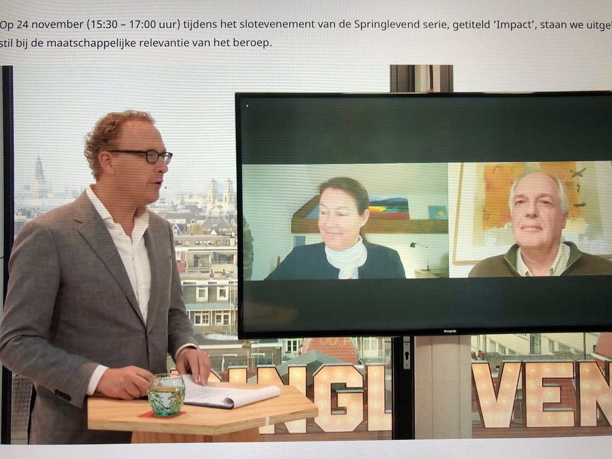 MarcS_NBA's tweet image. In gesprek met Geradine Matchett @DSMNederland en Paul Polman over belang van niet-financiële informatie #Springlevend @nbacc