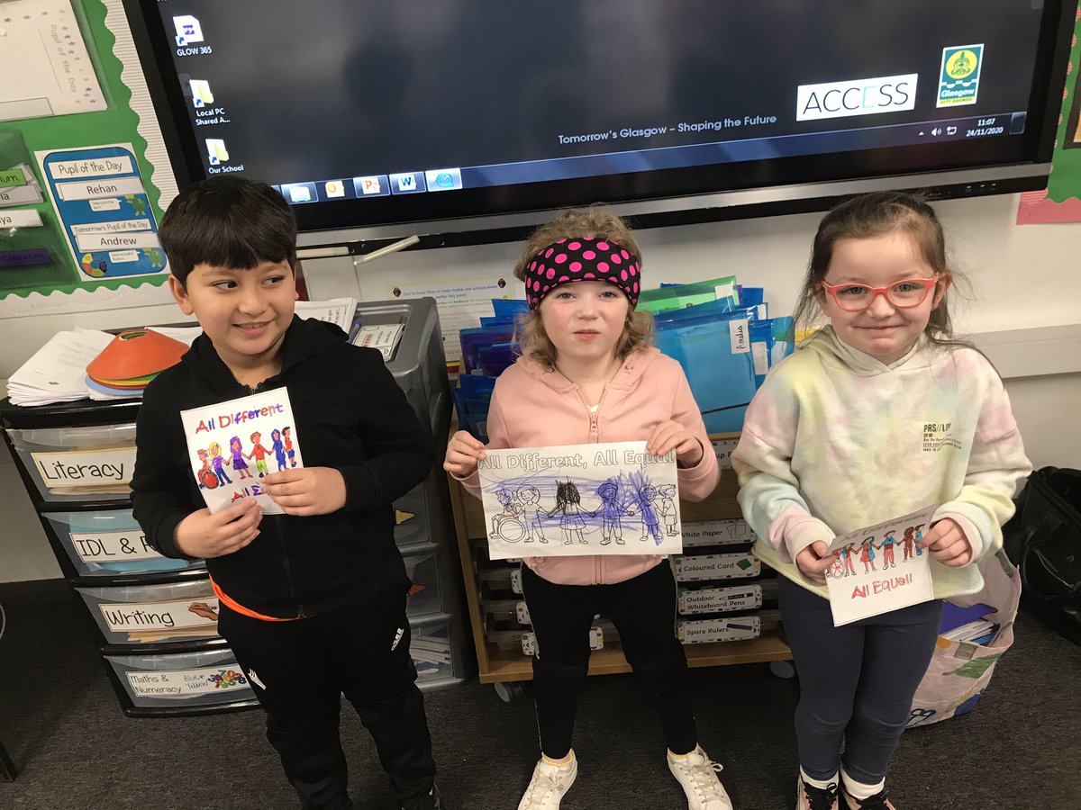 JosephMartinDu3's tweet photo. All different but all equal!
In St Francis School every child is unique and special. We are an Inclusive School where everyone matters. 
In our P3 class we value and respect each other. 
@MrsGaughan1 @StFrancis_PS https://t.co/7shKGnAWpc