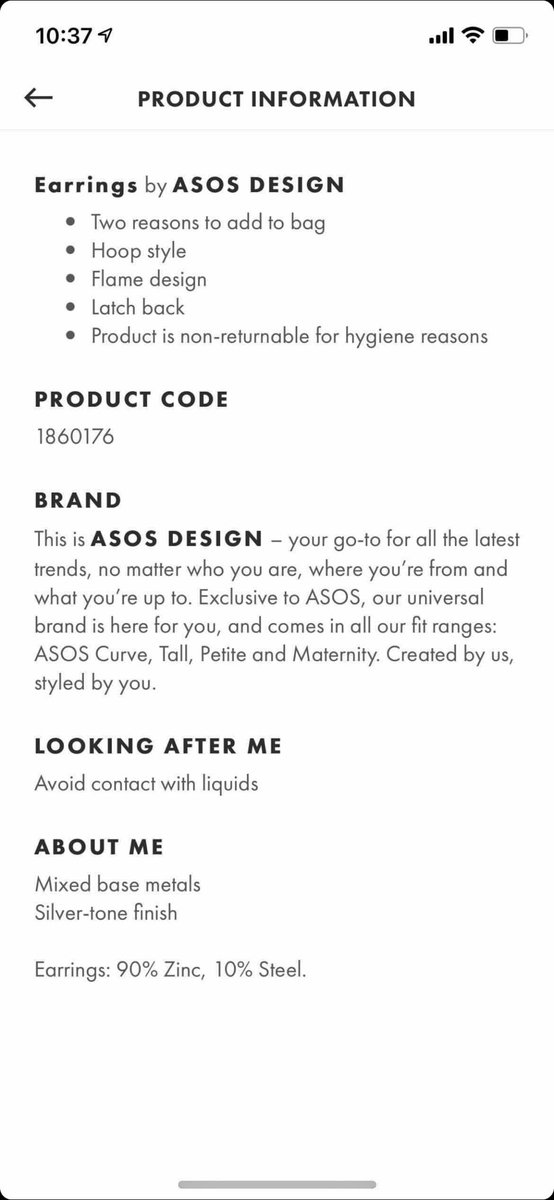 studiocultco's tweet image. Help! We really need you guys to share our story with what’s going on with @asos. They took our best selling Flame Earring design and claimed it as their own on their website. The lisitng states that it was exclusive, was labeled “ASOS DESIGN” and “Selling Fast”