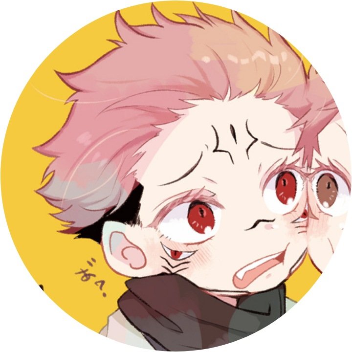 MatchingAnime's tweet photo. ㅤꞋꞌꞋꞌ ─━━ MATCHING ICONS ╱↷

🌸┃•]••´º´•»   🎀  𝒜𝓃𝒾𝓂𝑒  🎀   »•´º´••]•
              Jujutsu Kaisen 

🌸┃✩  🎀 𝒜𝓇𝓉𝒾𝓈𝓉 🎀  ✩  krmmjj2 https://t.co/nuNdBHt2n1