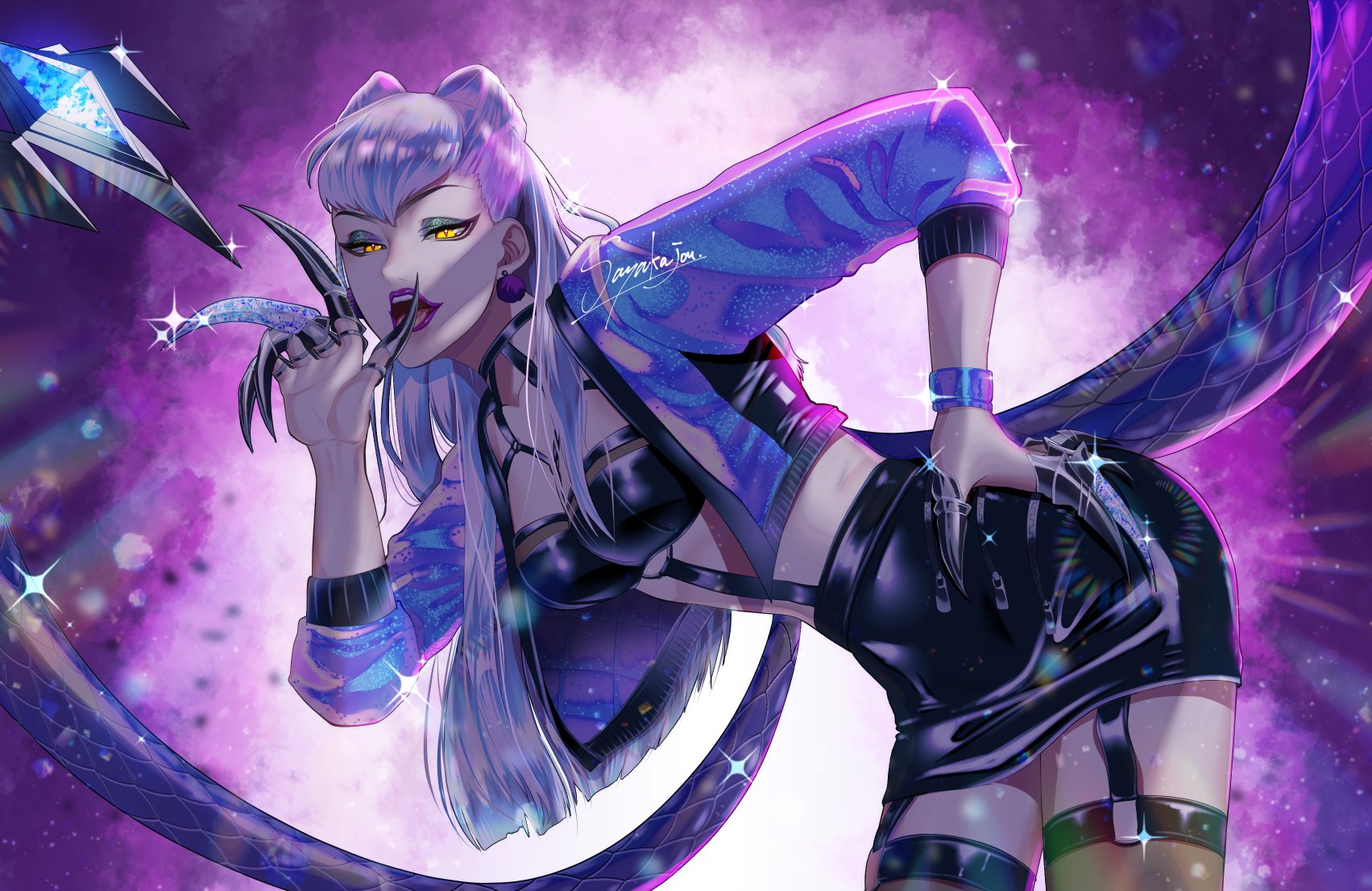 さやかじょう Evelynn Kda Lol Artwork Illustration イブリンかわいいよ イブリン さやかじょう Evelynn Kda Lol Artwork Illustration イブリンかわいいよ イブリン