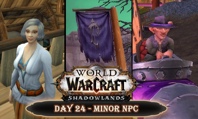 JustGeekingBy's tweet photo. NEW BLOG POST: Countdown to Shadowlands Day 24 - Three World of Warcraft NPCs you need to know about - https://t.co/aLtJDXcjOR #warcraftchallengejgb @LovingBlogs @UKBloggersRT #TeacupClub #BloggersTribe @BloggersHut #BloggersHutRT https://t.co/kkUrlJOBPx