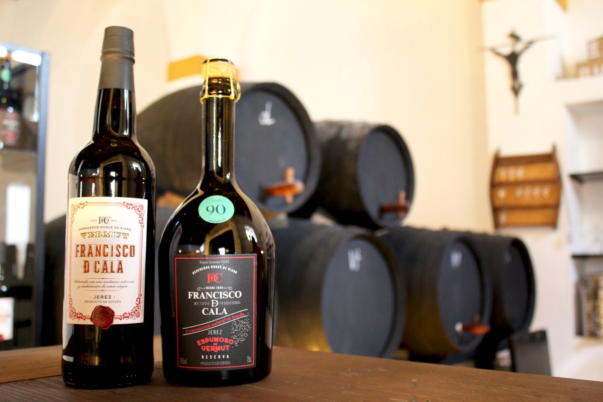 VFranciscodCala's tweet photo. Bienvenidos a la cuenta de #Twitter oficial de @VFranciscodCala 😄
Desde este canal mostraremos nuestros productos, nuestra bodega y las últimas novedades 😉
¡Síguenos! 

#VermuteríaFranciscoCala #Vermú #VinosdeJerez #FranciscodeCala https://t.co/hWrlYVOdOd