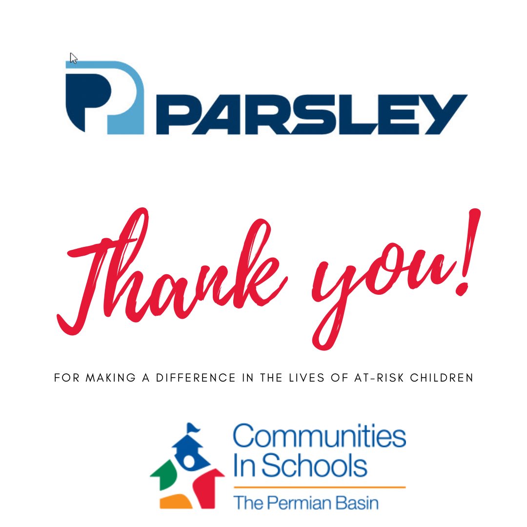 A week of Thanksgiving! ⁣
A HUGE thank you to <a href="/Parsley_Energy/">Parsley Energy</a>! They have gone above and beyond to be #AllinForKids in 2020! ⁣
⁣
So thankful for the team at Parsley!⁣
We couldn’t do what we do without you! Thanks for being #AllinForKids 🧡⁣
⁣
#CISpermianbasin #Thanksgiving