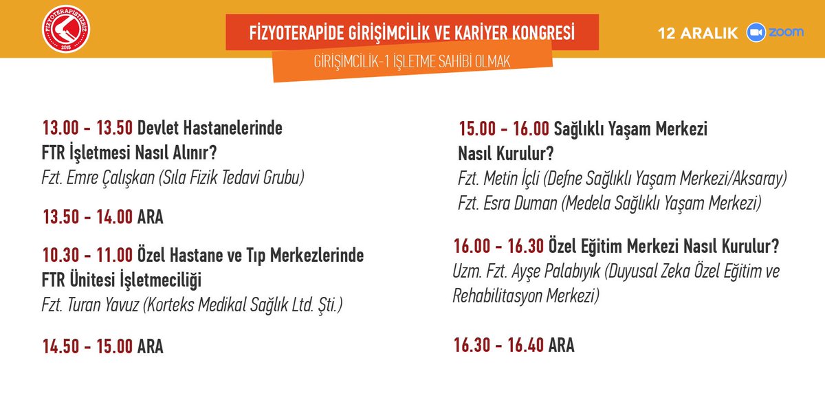 🚨ÇEKİLİŞ VAARRRR📢📢

‼️5 kişiye aklındaki birçok soru işaretini kaldırcak olan ve vizyonunu 10 katına çıkarcak olan FİZYOTERAPİDE GİRİŞİMCİLİK VE KARİYER KONGRESİ (2020) ne ücretsiz katılma hakkı 🥳

📌Yapmanız gerekenler çok basit; bu tweete rt ve like atmak 👏🏻

BOL ŞANS ‼️☺️