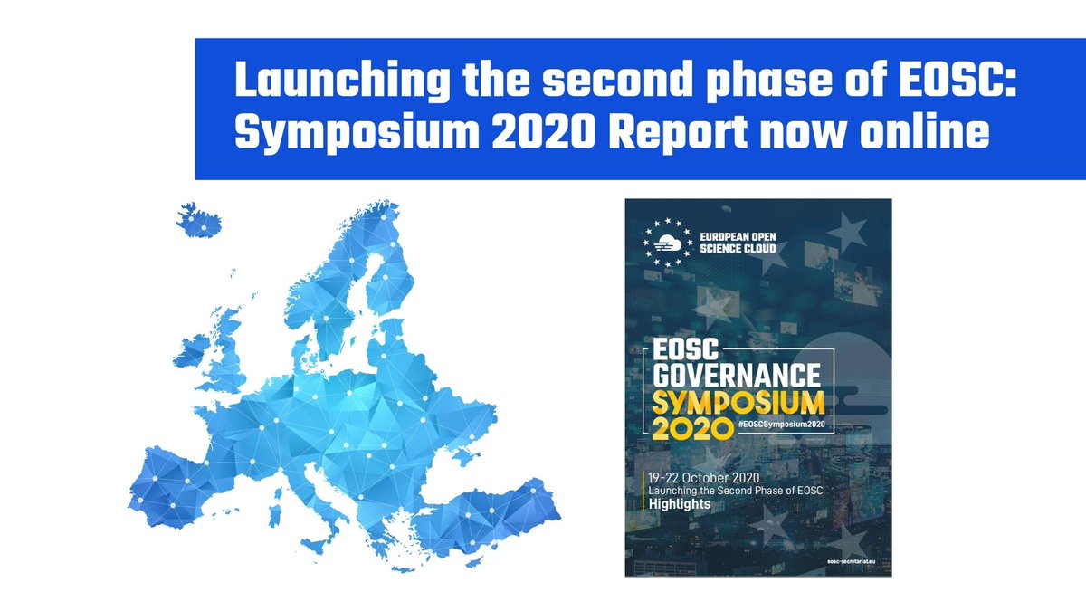 EoscPortal's tweet image. In case you missed it, take a look back at the #EOSCsymposium2020! The report provides an overview of the main outputs from all sessions. You can also rewatch the entire Symposium and find the presentations of the speakers via the programme. Learn More:
eosc-portal.eu/news/launching…