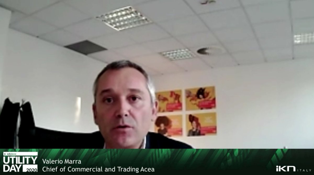 AceaGruppo's tweet photo. "Nel processo della #transizioneenergetica si afferma sempre di più una visione #CustomerCentric, dove il cliente diventa protagonista della filiera energetica, non più soltanto consumatore ma anche produttore e gestore." Valerio Marra, #AceaGruppo
#UtilityDay2020 https://t.co/RuvHdJZNvO