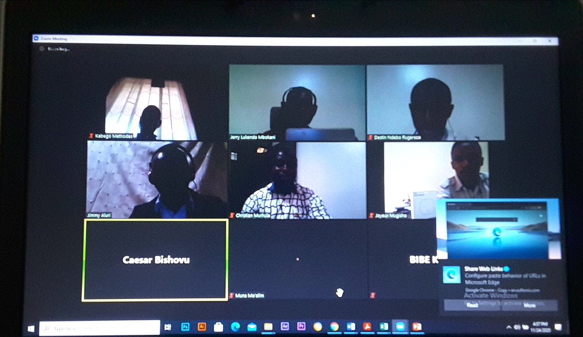 LedRelon's tweet photo. Refugee-Led Organization Network organized a training in podcast to support RLOs advocacy efforts. The RLOs members were trained in podcast production, recording and editing. Tomorrow we will look at script writting and scouting for guests. Thx to @UrbanRefugees support https://t.co/PCefbyqtdb
