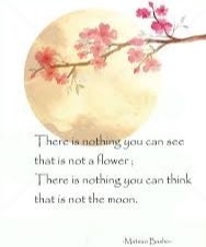 DawnAddonizio's tweet photo. #MatsuoBasho #Flowers #Moon #Haiku https://t.co/PY8eezfB0m