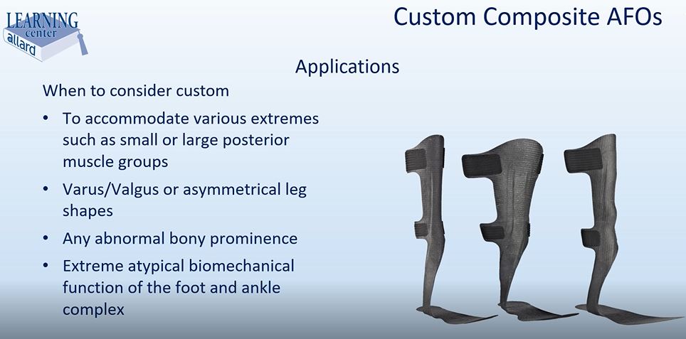 AllardUSA's tweet photo. If you would like to become Custom Certified” click this link https://t.co/Zl9oSBwAQd and complete the exam.

#footdrop #dropfoot #afo #orthotics #oandp #orthotist #opsupplierplus https://t.co/E80dtl0GnK