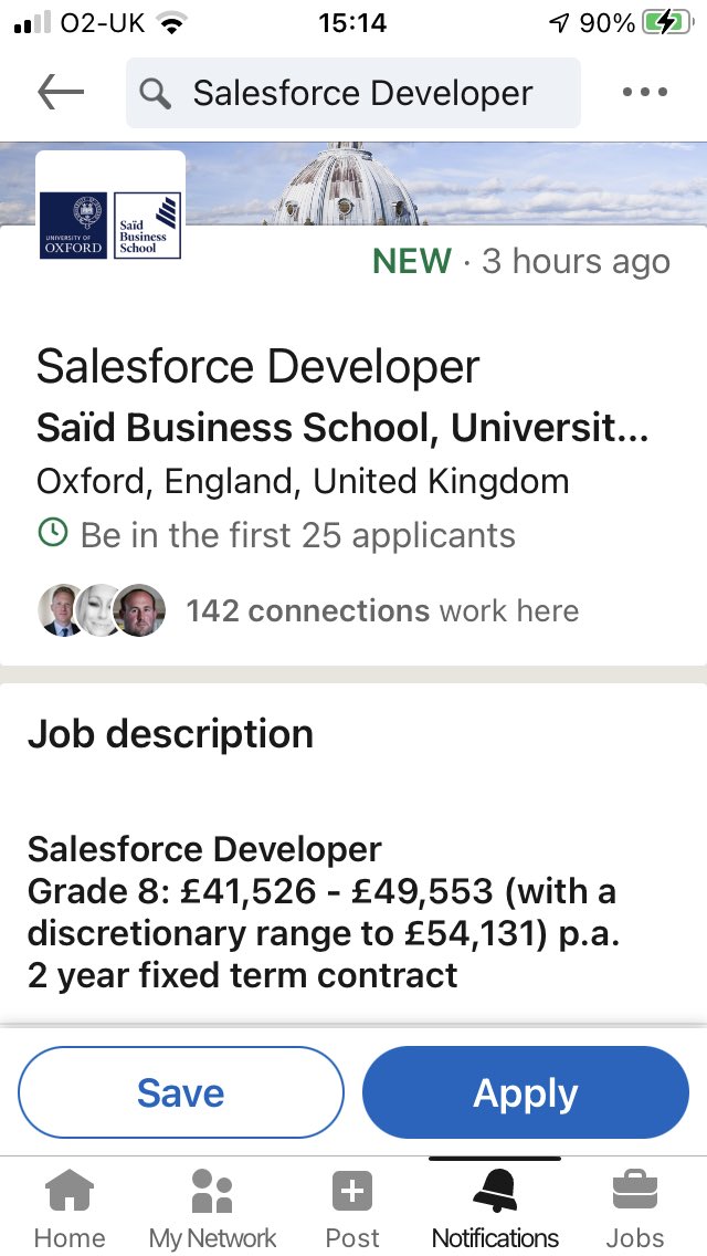 bramwell_mark's tweet image. Want to join the World’s Top10 Business School as part of the World’s No1 University? ⁦@OxfordSBS⁩ are looking for a Salesforce Developer to join my brilliant IT Team #Salesforce #SalesforceDeveloper #CRM #Teamwork #MakingADifference
