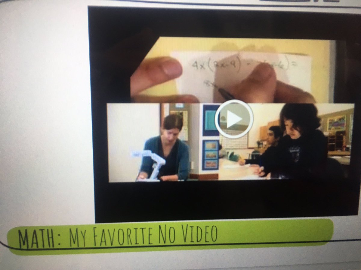 MissSteimel's tweet photo. Love the “My Favorite No” idea from Conferring session with @RWalkerELA and @McDole4Tweets  Cool that it is cheap and low tech! #kanelandpride #kme302 #kaneland302 https://t.co/cfx4zVlbNf