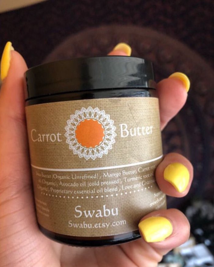 YahUnity's tweet image. Excited to share this item from my #etsy shop: Carrot Butter Cream (Hair Growth/Multi purpose Healing Butter) etsy.me/3frjvhm