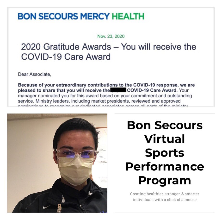StingReliefEHC's tweet photo. Congratulations Colin Foley, LAT, ATC (‘19) on receiving a COVID-19 Care Award!
You have done so much to highlight the versatility, creativity and clinical skills of ATs!
#ATsAreHealthcare
#AT4All
#ElevATe
#IncreaseInExcellence https://t.co/mrYQy98Ipa