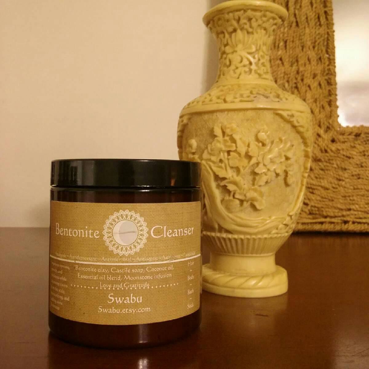 YahUnity's tweet image. Excited to share this item from my #etsy shop: Bentonite Cleanser Toxin extractor (shampoo/Co wash/bodywash) etsy.me/3m36IUG