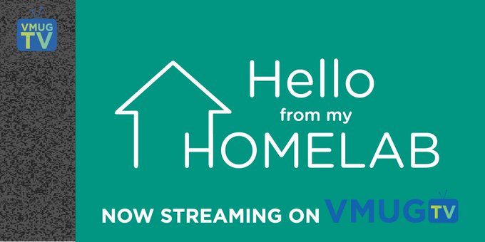 VMUGAdv's tweet photo. 🌏 Take a peek at home labs around the world by marathoning the #VMUGTV series, Hello From My Homelab! 🌏 

Sponsored by Advantage, watch host @indylindy22 chat with some of the #vCommunity's best homelabbers. Catch up here: https://t.co/t0NmCXIPfs https://t.co/inf8RfSIlh