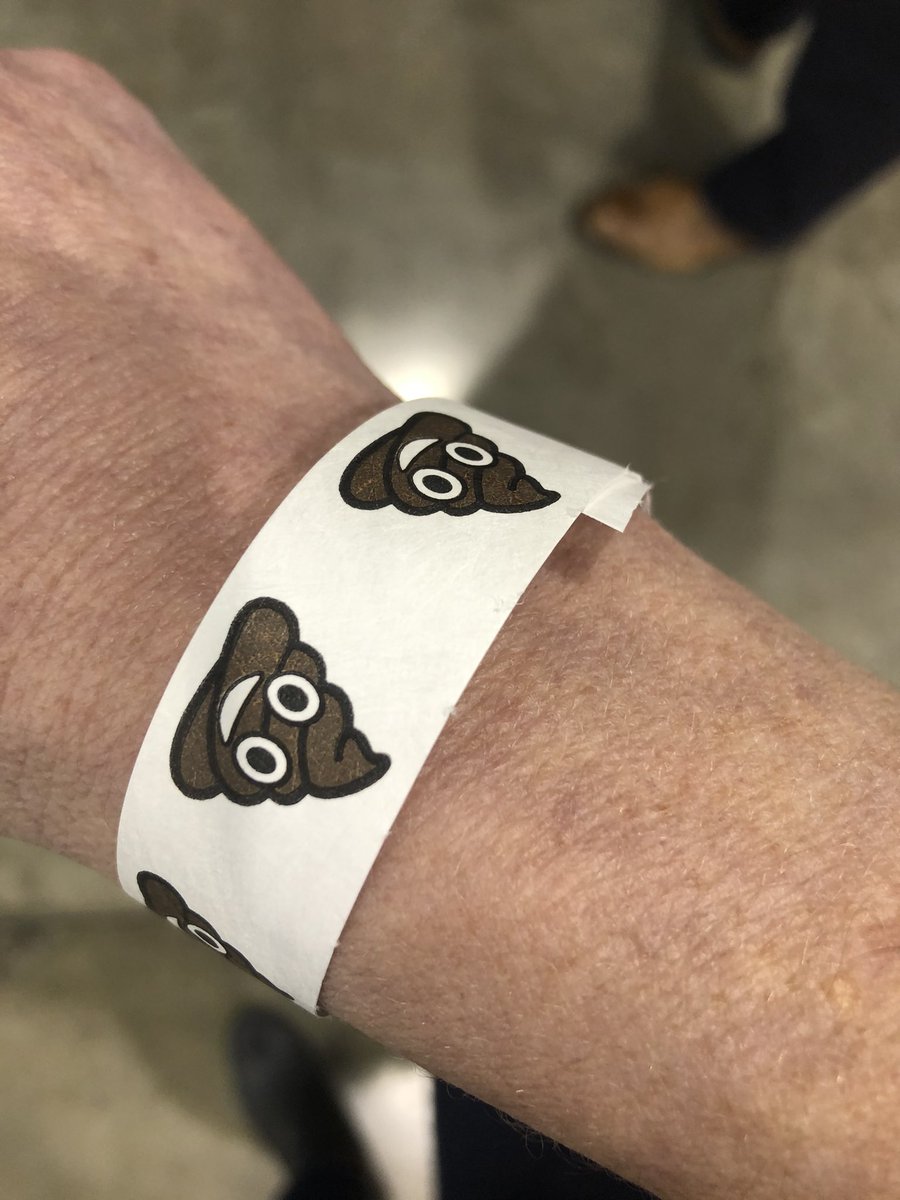 Today’s recount wristband in Milwaukee.