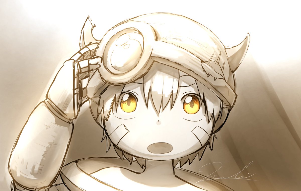 メイドインアビスのキャラって目が卵みたいで可愛いよね レグは可愛いぞぉ Noah のイラスト