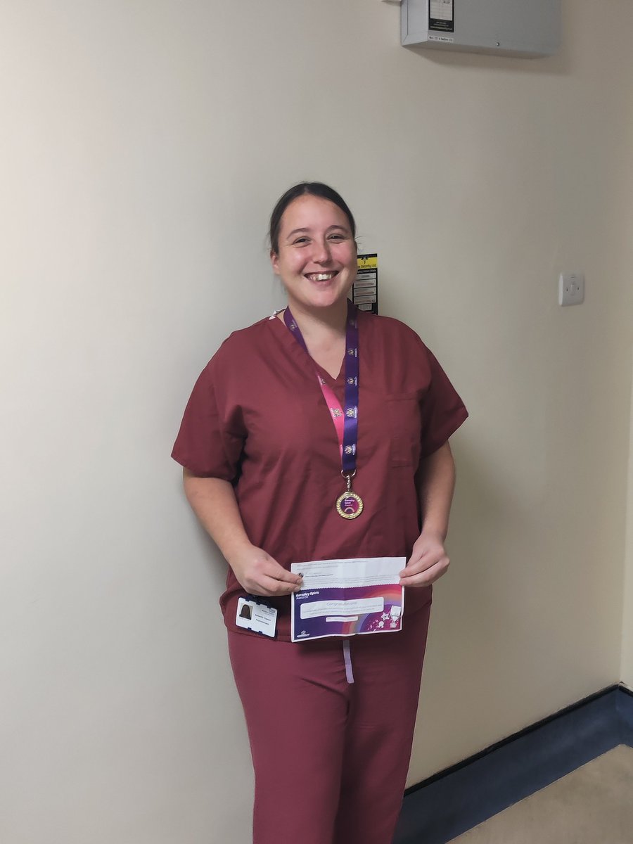 Proud of our very own <a href="/robson_samantha/">samantha robson</a> and her spirit of <a href="/BarnsleyCouncil/">Barnsley Council</a> award #barnsleyhospital #physio #criticalcare